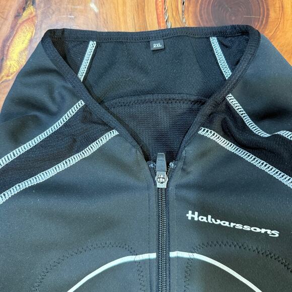 Halvarssons Padded Shirt Jacket Mens 2XL XXL Moto Motorcycle zip Biker W3-14 - Picture 4 of 5